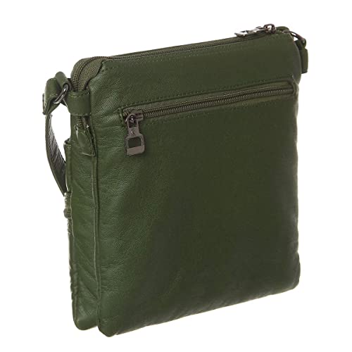 Minicat Jonvikki Small Crossbody Purse Soft Synthetic Leather Crossbody Bags For Women（Green #TOP6