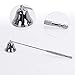 Candle Snuffer, Kmeivol Polished Stainless Steel Candle Stopper, Durable Candle Extinguisher Snuffer, Candle Snuff with 8.25” Long Handle to Safely Extinguish Wick and Prevent A Spray of Wax or Burns