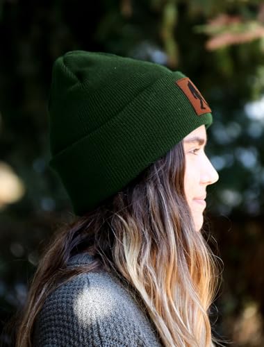 Image of Bigfoot Beanie for Men - Sasquatch Hat Winter Knit Cuffed Beanie for Women - Bigfoot Gifts for Christmas & New Year