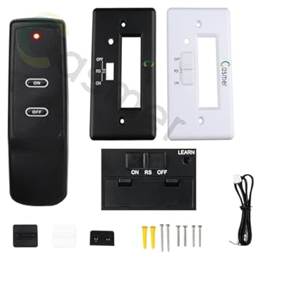 CASMER Primary Fireplace Remote Control.for Standard Millivolt Gas Valves.Fit for skytech Napoleon heatilator Empire Mendota monessen Acumen Regency ect fireplaces,NOT OEM No Battery 3 YR Warranty