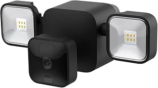 Blink Outdoor + Floodlight | wireless, battery-powered HD floodlight mount and smart security camera, 700 lumens, motion detection, set up in minutes, Blink Subscription Plan Free Trial | 1-camera kit