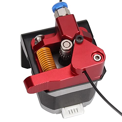 Lysee 3D Printer Parts & Accessories - Dual Pulley MK8 Remote Metal Extruder DIY Right Hand Single Double Gear Extruder for Ender3 Ender3PRO CR10S CR10S PRO - (Size: S with Motor)