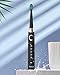 Electric Toothbrush, Powerful Sonic Cleaning Toothbrush with Timer, 5 Modes, Dentists Recommend Sonic Rechargeable Toothbrush for Adults, 4 Hr Charge Last 30 Days, 3 Brush Heads Black by Dnsly