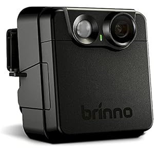 Brinno MAC200DN Motion Activated Kamera, Sicherheitskamera, 1,44 Zoll LCD-Display, Videoauflösung 1280 x 720, IPX4, schwarz