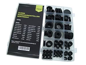 HWZ ST0037 125-tlg. Gummitüllen Sortimentsbox