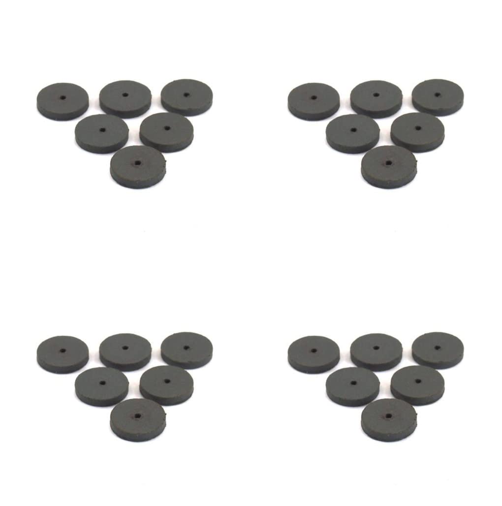 Cratex #53XF Rubberized Abrasive Wheels 5/8X3/32 Extra Fine Box of 100