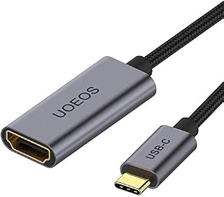 USB C to HDMI Adapter 4K Cable,uoeos USB 3.1 Type-C to HDMI Adapter