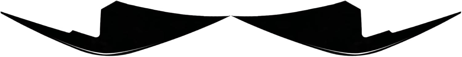 Front Bumper Side Air Vent Trims for Toyota GR86 2022-2025 Black