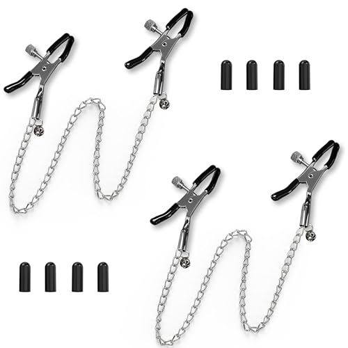Adjustable Metal Nipple Clamps 2-Pack