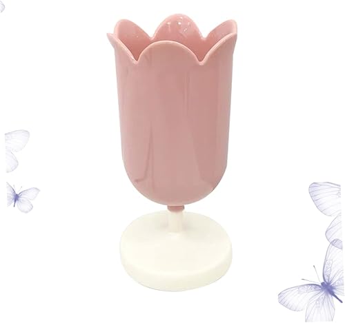 Miniatura 3 de SEWACC Box Pen Holder Storage Canister Brush Holder Student Makeup Brush Petal