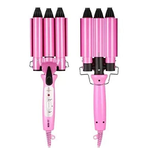 Chapinha Modeladora Cabelo Cachos Cerâmica Ondulador Tri Ondas - 110v