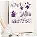 UTHCLO 4pcs Reusable Painting Stencils Art Templates for Crafts Projects Home Decor Scrapbooking for All Skill Levels Creativity Hands Ability