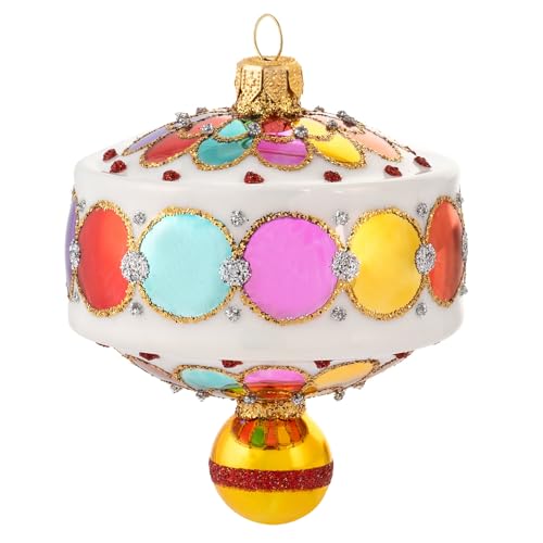 Miss Christmas 2025 Collection Classic Freeblown Christmas Tree Ornament (Vintage