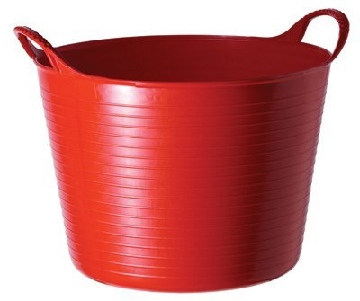 Tubtrugs SP42R Garden Tub, Red Plastic, 10-Gals