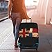 Travel Luggage Cover Panamanian Britain Flag Fashion Washable Baggage Suitcase Protector Fit For Luggage Large