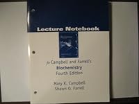 Lecture Notebook for Biochemistry,2003 publication 0030349249 Book Cover