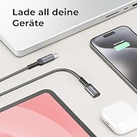 deleyCON 0,5m USB-C Verlängerungskabel 100W PD 3.0 – Ansicht 7