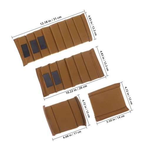 Divisores de cámara acolchados e impermeables GALPADA con espuma EPE ajustable, pack de 4 2