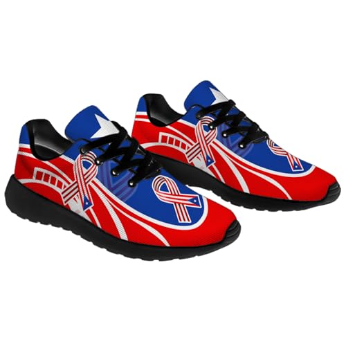 Puerto Rico Flag Shoes Womens Mens Gym Athletic Running Shoes Walking Sneakers Gifts for Him Her4