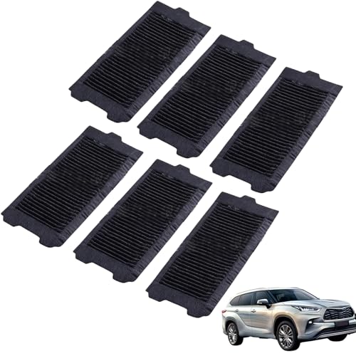 6 Pcs G92DJ-47020 G92DJ-48020 HV Battery Cooling Air Intake Filter Screen Fit for Toyota Highlander Hybrid Battery 2016-2024 G92DJ47020, G92DJ48020