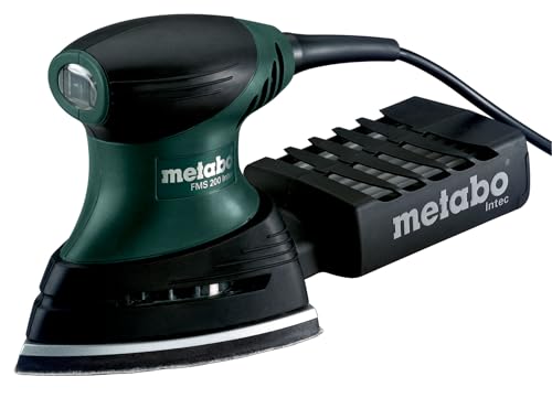 METABO 600065500 - Lijadora triangular para madera FMS 200 Intec (base grande) 200W con maletín