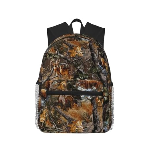 Hunting Deer Bear Moose Sports Backpack