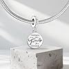 Annmors Charms Friends are Family de Argent Sterling 925 Femmes Perles Charme Fille Pendentif Breloque Compatible pour Européen Bracelets & Collier #2