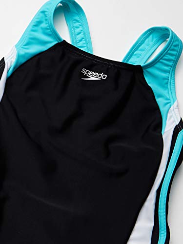Image of Speedo Girl's Swimsuit One Piece Infinity Splice Thick Strap