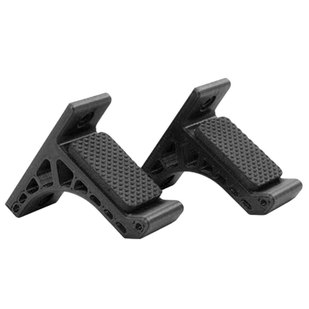 Faroby Bow Display Rack Wall Mount Storage Holder Recurve Bow Archery Hanger Hook, Black, 1Pair