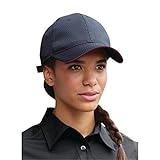 Correa trasera ajustable. Colour by Chef Works BCCT-MER-0 Gorra de béisbol fresca y transpirable, borde color vino, talla única, color negro