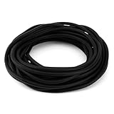 15m Dichtschnur Fugenfüllprofil Rundschnur 6mm Gummidichtung Rund PE Rundschnur Door Seal Strip Schwarz Fugen Dichtungsstreifen Moosgummi Hauswand Silikonstreifen Rundschnur Dichtung