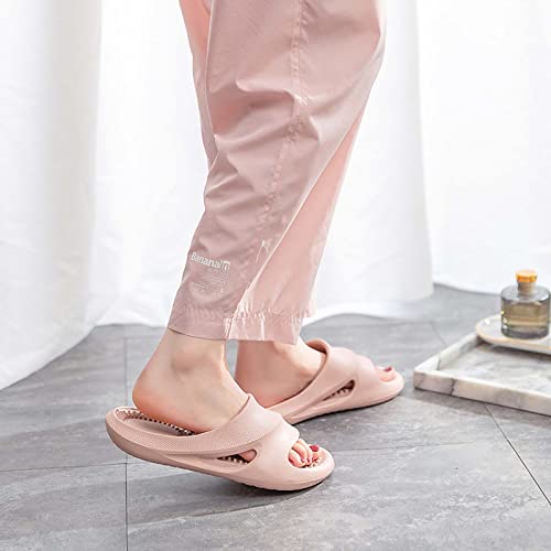 Massage Slippers Women Men Sandals Open Toe Shower Shoes Summer House Slippers for Bath Plantar Fasciitis Slides Ladies Girls Gym Non Slip Indoor3