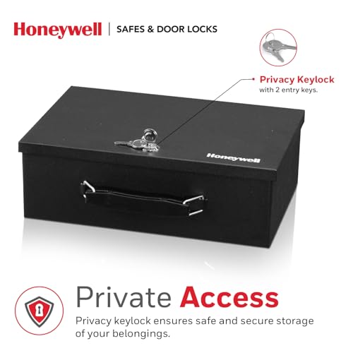 image for Honeywell Safes & Door Locks - Small Safe Box for Home - Fire Resistan