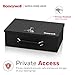 Honeywell Safes & Door Locks - Small Safe Box for Home - Fire Resistant Documents Lock Box with Keys - Steel Security with Key Lock for Personal Items, Jewelry, Money - 0.17 Cubic Feet - Black - 6104