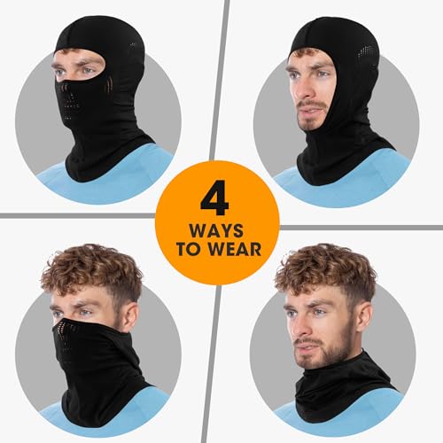 Image of WTACTFUL Motorcycle Ski Mask, Balaclava Face Mask Men