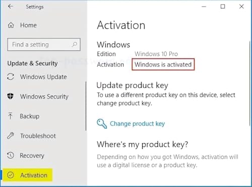 Image of Win 10 /11 Pro Product License Key (1 User /PC, Lifetime Validity) 32 /64 Bit | Unlimited Reinstallations (Quick Delivery) | 2025 Edition