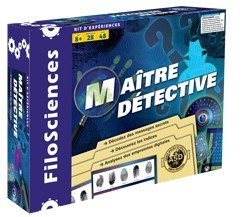 Kit d'expériences Maître Détective pour occuper intelligemment les enfants