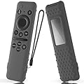 AKSHFETH Silicone Cover for Samsung BN59-01455a BN59-01432J Samsung Solar Cell Remote Control Cover 2023 8K Neo QLED HDR Smart TV Silicone Case (Dark Grey)