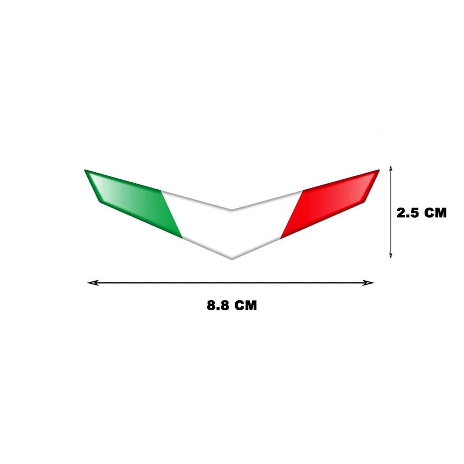 3S Motorline Adesivo Riflettente Con Bandiera Subacquea, Ovale 10,2cm, In Vinile 3M, Impermeabile E Resistente UV - copertina