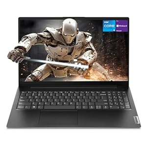 Lenovo Portátil empresarial V15 Gen 4, pantalla FHD de 15.6 pulgadas, Intel Core i5-13420H (Beat i7-1355U), HDMI, RJ45, cámara web, teclado numérico, Wi-Fi, Windows 11 Pro, negro (16 GB de RAM | SSD