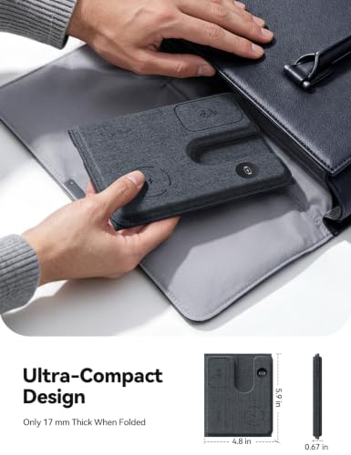 Lamicall 3 in 1 Wireless Magsafe Charging Station for Apple iPhone, Watch and Airpods - image 3