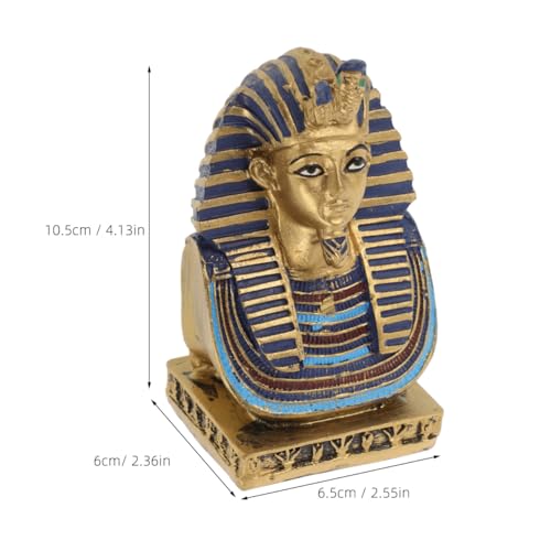 Figura Egipcia FOMIYES Estatua de Tutankhamun Resina miniatura 5