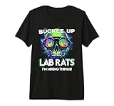 Buckle UP LAB Rats I'm Mixing Things! Edgy Science Humor Premium Tri-Blend T-Shirt