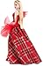 Barbie Signature Doll, 2024 Holiday Blonde Fashion Doll Wearing Gown with Plaid Skirt, Seasonal Collector Gift in Displayable Packaging