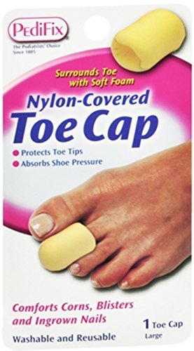 PediFix Nylon-Covered Toe Cap Large 1 Each (Pack of 4)