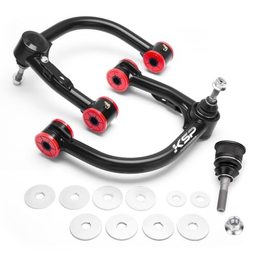 Image of KSP 2024+ Tacoma Upper Control Arms fit Truck with 2-4inch Front lift, Aftermarket Steel Suspenison Control Arm Compatible With Toyota New Model Pickup, 1 Pair Tubular UCA Replacement Factory Arms