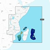 carte navionics france  carte marine navionics+ platinum+ regular - afrique, est npaf001r