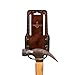 Tourbon Leather Hammer Holder for Belt Axe Holster with Steel Loop Reinforced Heavy Duty Rivets Fits Belts up to 3
