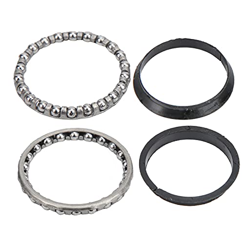Dilwe Steering Ball Bearing, Steel 37Mm/1.5In Electric Scooter Steering Ball Bearing With Washer Fork Bearing Part #TOP1