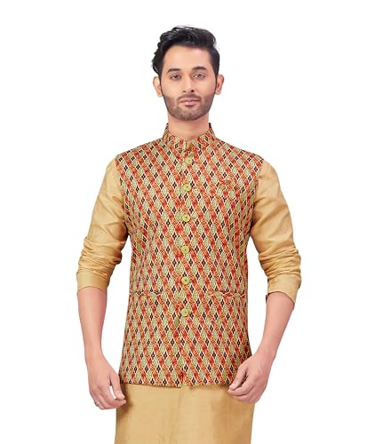 Image of Studio Shringaar Men's Nehru Jacket /Waist Coat